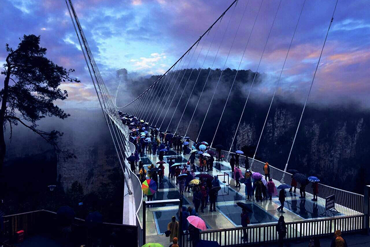 長沙出發(fā)到張家界玻璃橋、天門山、玻璃棧道、鳳凰古城3日游